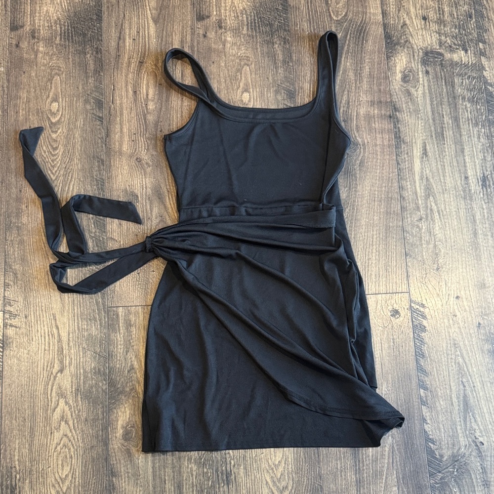 Women’s Ribbed Wrap Dress
